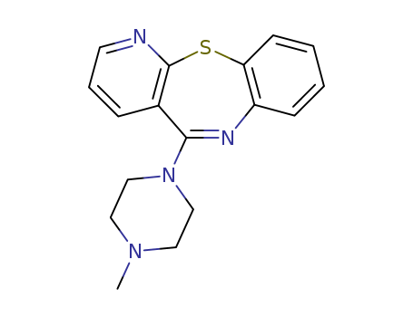 Pyrido[2,3-b][1,5]benzothiazepine,5-(4-methyl-1-piperazinyl)-