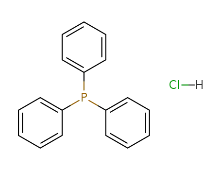 Molecular Structure of 15647-89-9 (TRIPHENYLPHOSPHINE HYDROCHLORIDE)