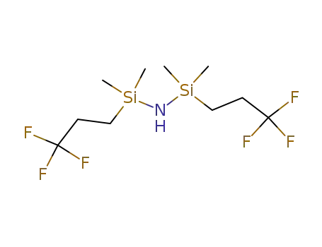 Molecular Structure of 39482-87-6 (1,3-BIS(3,3,3-TRIFLUOROPROPYL)TETRAMETHYLDISILAZANE)