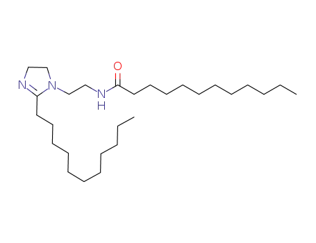 Molecular Structure of 71141-89-4 (N-[2-(4,5-dihydro-2-undecyl-1H-imidazol-1-yl)ethyl]dodecanamide)