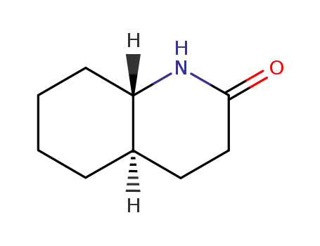 Molecular Structure of 59224-99-6 (2(1H)-Quinolinone, octahydro-, trans-)