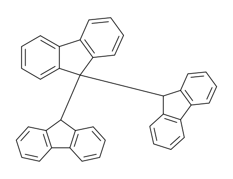 1064-37-5,9,9':9',9''-Ter-9H-fluorene,9,9':9',9''-Terfluorene(6CI,7CI,8CI); 9,9-Difluoren-9-ylfluorene; 9H-Fluorene,9,9-di-9H-fluoren-9-yl-; Tribiphenylenepropane