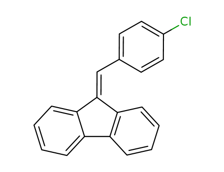 1229-71-6,9-(4-chlorobenzylidene)-9H-fluorene,Fluorene,9-(p-chlorobenzylidene)- (6CI,7CI,8CI); 9-(p-Chlorobenzylidene)fluorene; NSC56692