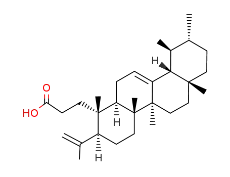 Molecular Structure of 6812-81-3 (Roburic acid)