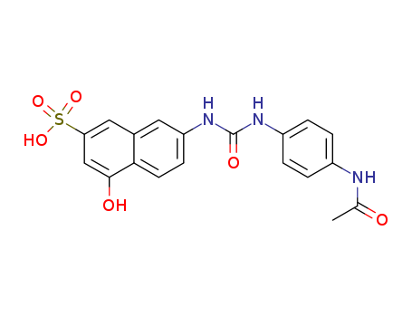 2-Naphthalenesulfonicacid, 7-[[[[4-(acetylamino)phenyl]amino]carbonyl]amino]-4-hydroxy-