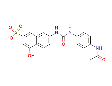 Molecular Structure of 6483-83-6 (7-[[[[4-acetamidophenyl]amino]carbonyl]amino]-4-hydroxynaphthalene-2-sulphonic acid)