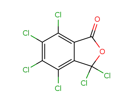 Molecular Structure of 34973-43-8 (hexachloro-phthalide)