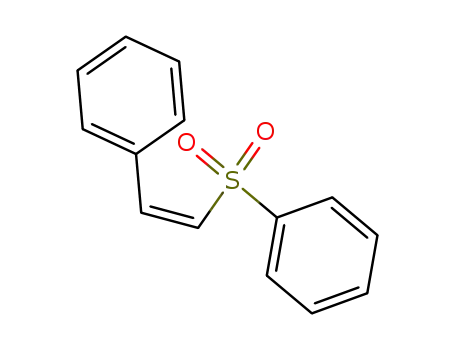 Benzene, [(2-phenylethenyl)sulfonyl]-, (Z)-