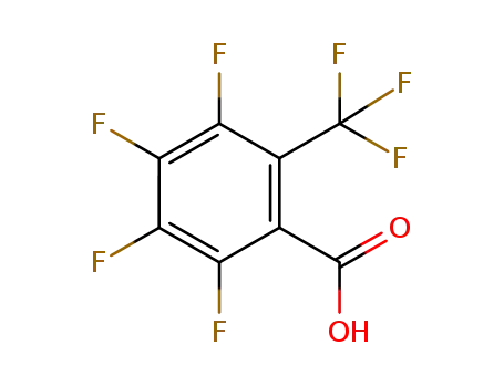 Molecular Structure of 157337-86-5 (6-trifluoromethyl-2,3,4,5-tetrafluorobenzoic acid)