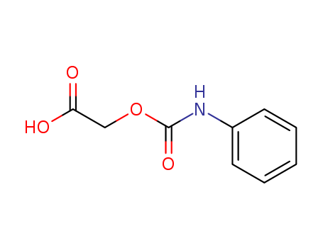 Acetic acid,2-[[(phenylamino)carbonyl]oxy]- cas  4264-00-0