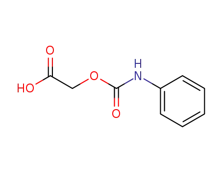 Molecular Structure of 4264-00-0 ([(phenylcarbamoyl)oxy]acetic acid)