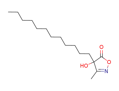 Molecular Structure of 80490-54-6 (4-dodecyl-4-hydroxy-3-methylisoxazoline-5-one)