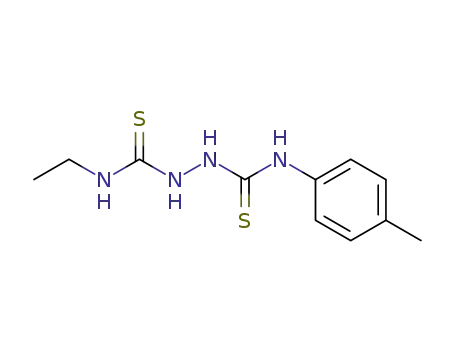 Molecular Structure of 125908-31-8 (1-ethyl-6-tolyl-2,5-dithiobiurea)
