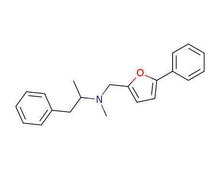 <Methyl-(1-methyl-2-phenylethyl)>-(5-phenyl-2-furylmethyl)-amin