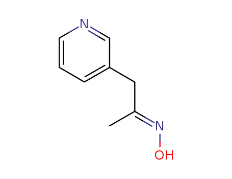 Molecular Structure of 34672-31-6 ([3]pyridyl-acetone oxime)