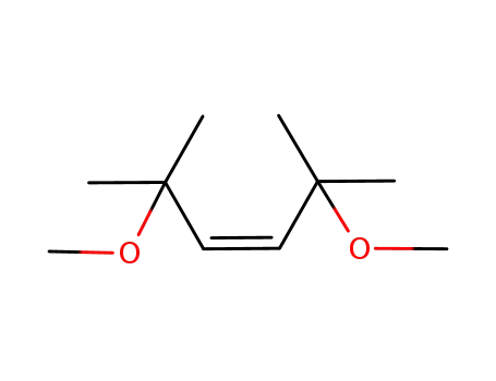 Molecular Structure of 84072-35-5 ((Z)-2,5-dimethyl-2,5-dihydroxy-3-hexene dimethyl ether)