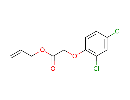 Molecular Structure of 58965-05-2 (prop-2-en-1-yl (2,4-dichlorophenoxy)acetate)