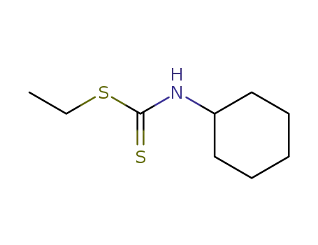 Molecular Structure of 31716-60-6 (ethyl cyclohexyldithiocarbamate)