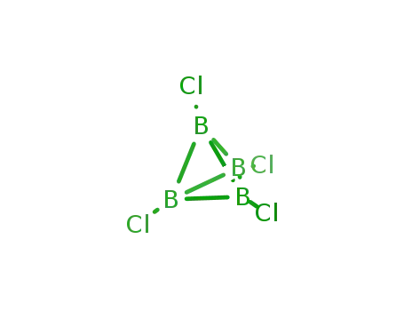 Molecular Structure of 17156-85-3 (Tetraborane(4),tetrachloro-)