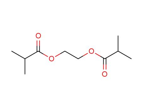 Molecular Structure of 7402-23-5 (ethane-1,2-diyl bis(2-methylpropanoate))
