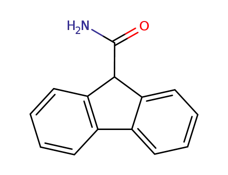 Molecular Structure of 7471-95-6 (9H-Fluorene-9-carboxylic acid amide)