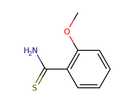 Molecular Structure of 42590-97-6 (2-METHOXY-THIOBENZAMIDE)