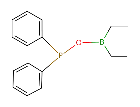 Phosphinous acid, diphenyl-, anhydride with diethylborinic acid