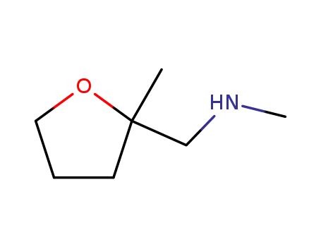 Molecular Structure of 7179-95-5 (tetrahydro-N,2-dimethyl-2-furfurylamine)