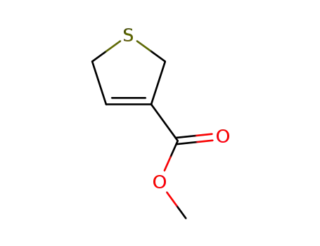 Molecular Structure of 67488-46-4 (2,5-DIHYDROTHIOPHENE-3-CARBOXYLIC ACID METHYL ESTER)
