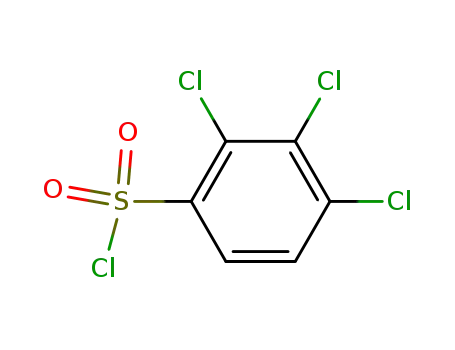 Molecular Structure of 34732-09-7 (2,3,4-TRICHLOROBENZENESULFONYL CHLORIDE)