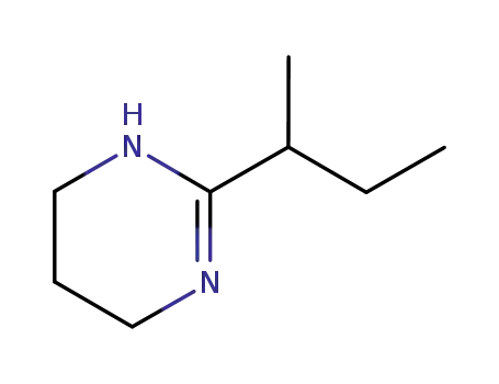 Molecular Structure of 80676-54-6 (2-(butan-2-yl)-1,4,5,6-tetrahydropyrimidine)