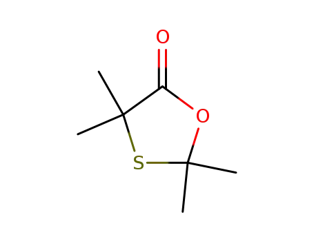 1,3-Oxathiolan-5-one, 2,2,4,4-tetramethyl-