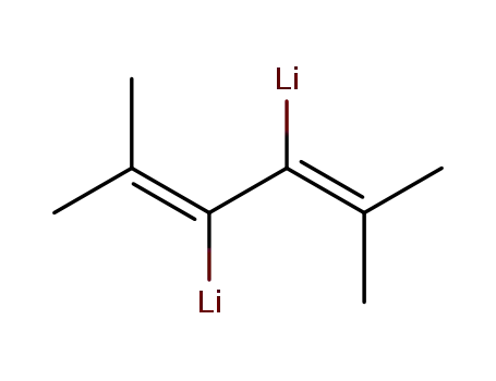 Molecular Structure of 96445-43-1 (3,4-dilithio-2,5-dimethyl-2,4-hexadiene)