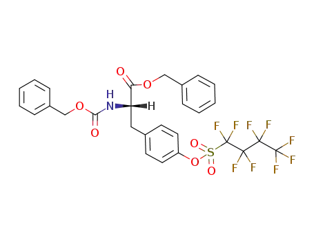 Molecular Structure of 262603-98-5 (Cbz-Tyr(Nf)-OBzl)