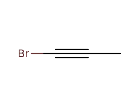 Molecular Structure of 2003-82-9 (1-bromoprop-1-yne)