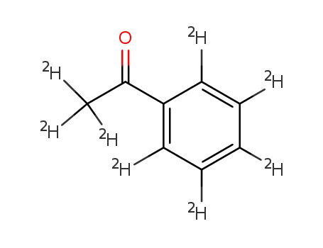 Molecular Structure of 19547-00-3 (ACETOPHENONE-D8)