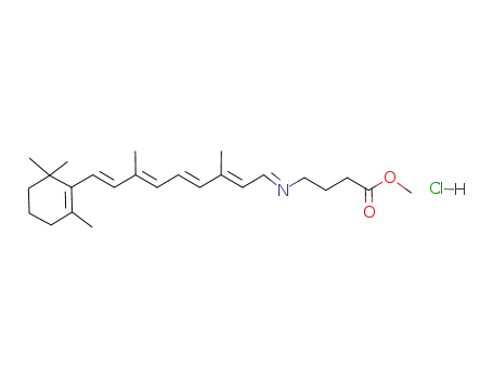 methyl N-retinylidene-γ-aminobutyrate hydrochloride