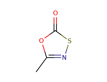 Molecular Structure of 17452-74-3 (5-methyl-1,3,4-oxathiazol-2-one)