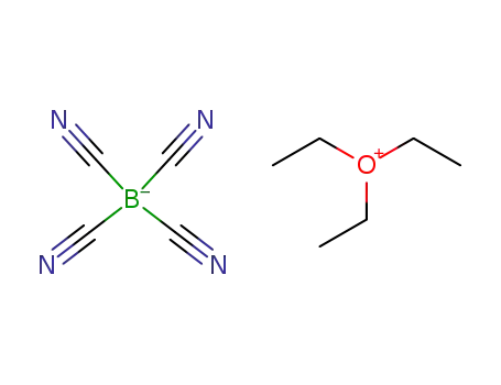 Molecular Structure of 945614-35-7 (triethyloxonium tetracyanoborate)