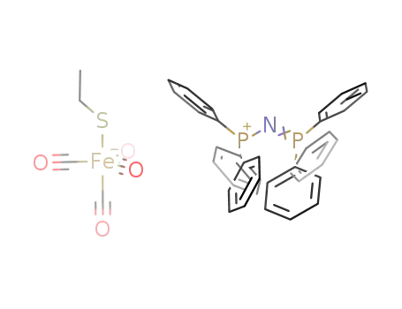 Molecular Structure of 119435-53-9 ({PPN}{EtSFe(CO)4})