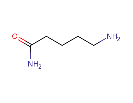 Molecular Structure of 13023-70-6 (Pentanamide, 5-amino-)