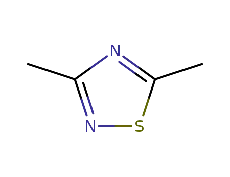 Molecular Structure of 4115-14-4 (1,2,4-Thiadiazole, 3,5-dimethyl-)