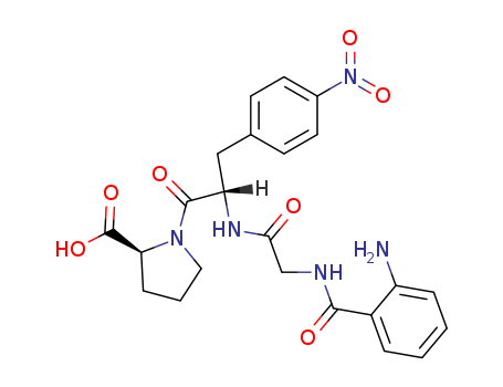 1-[2-[[2-[(2-aminobenzoyl)amino]acetyl]amino]-3-(4-nitrophenyl)propanoyl]pyrrolidine-2-carboxylic Acid