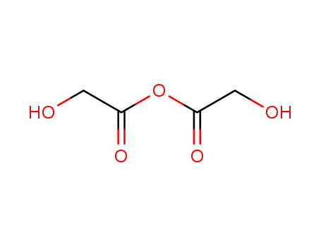 Molecular Structure of 626-25-5 (Acetic acid, hydroxy-, anhydride)
