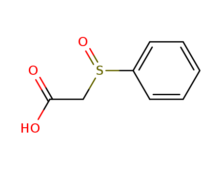 2-(benzenesulfinyl)acetic acid cas  3959-08-8