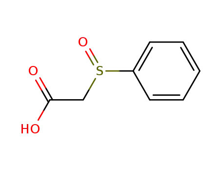 Molecular Structure of 3959-08-8 ((phenylsulfinyl)acetic acid)