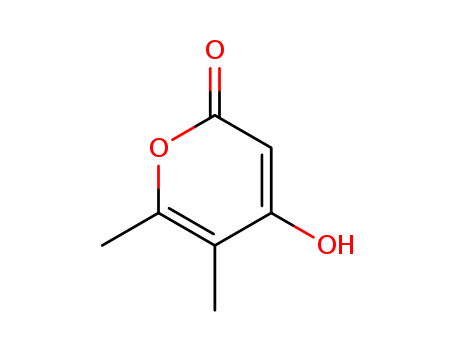 4-Hydroxy-5,6-dimethylpyran-2-one