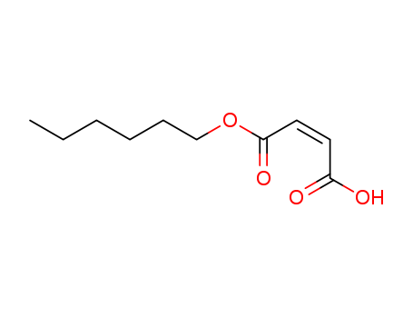 15420-81-2,hexyl hydrogen maleate,2-Butenedioicacid (2Z)-, monohexyl ester (9CI); 2-Butenedioic acid (Z)-, monohexyl ester;Maleic acid, hexyl ester (7CI); Maleic acid, monohexyl ester (8CI);Mono-n-hexyl maleate; Monohexyl maleate