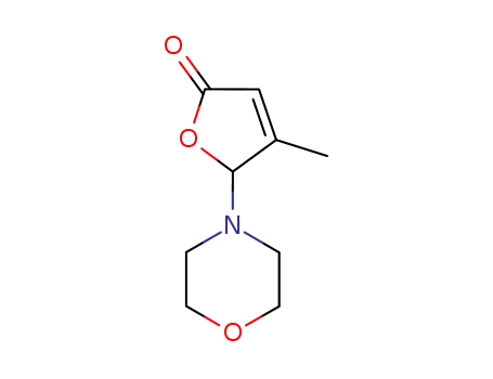 Molecular Structure of 78920-07-7 (γ-morpholinobutenolide)