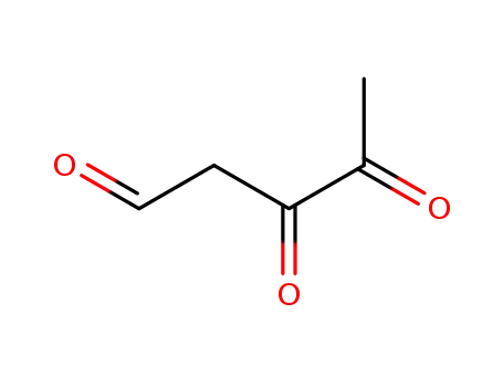 Molecular Structure of 88499-41-6 (Pentanal, 3,4-dioxo- (9CI))